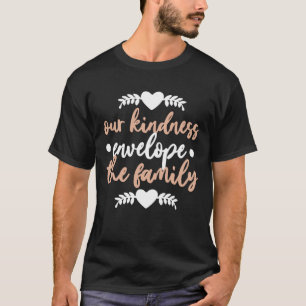 unsere Freundlichkeit Umschlag der Familie T-Shirt