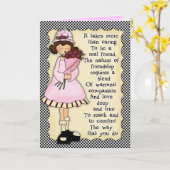 Unsere Freundschaft Karte (Gelbe Blume)