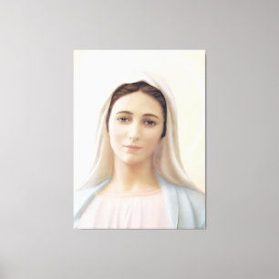 Unsere Friedensdame Medjugorje, Königin des Friede Leinwanddruck