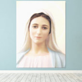 Unsere Friedensdame Medjugorje, Königin des Friede Leinwanddruck (Insitu (Holzboden))