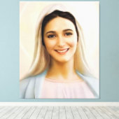 Unsere Friedensmutter, Friedensmutter, Königin des Leinwanddruck (Insitu (Holzboden))