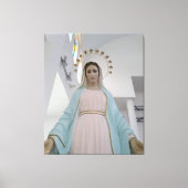 Unsere Friedensmutter, Friedensmutter, Königin des Leinwanddruck (Vorderseite)