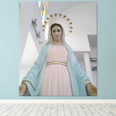 Unsere Friedensmutter, Friedensmutter, Königin des Leinwanddruck (Insitu (Holzboden))