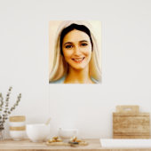 Unsere Friedensmutter, Friedensmutter, Königin des Poster (Küche)