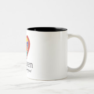 Unsere ganz eigenen Frauen der Tempel-Israel-Tasse Zweifarbige Tasse