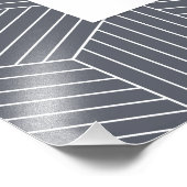 Unsere ganze Welt Instant Foto geometrisch (Ecke)