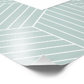 Unsere ganze Welt Instant Foto geometrisch (Ecke)