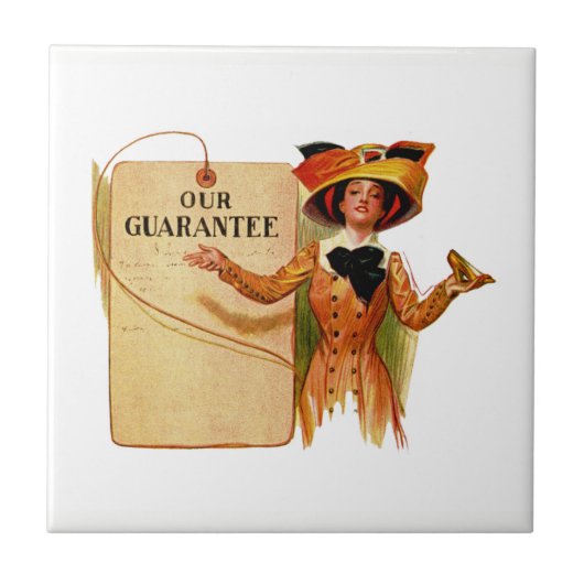 Unsere Garantie Fliese (Vorderseite)