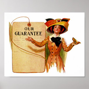 Unsere Garantie Poster