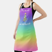 Unsere Gay Apparel Holiday Rainbow Schürze (InSitu)