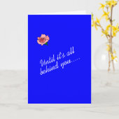 Unsere Gebete und unser Glaube stehen hinter dir Karte (Gelbe Blume)