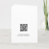 Unsere Gedanken sind bei Ihnen - Sympathy Card Karte (Rückseite)