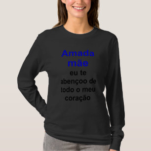 Unsere geliebte Familie mehrsprachige Reihe Portug T-Shirt