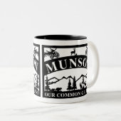 Unsere gemeinsame Basis Zweifarbige Tasse (VorderseiteRechts)