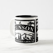 Unsere gemeinsame Basis Zweifarbige Tasse (Vorderseite Links)