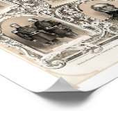 Unsere Generäle - Gewerkschaft Ziviler Krieg Poster (Ecke)