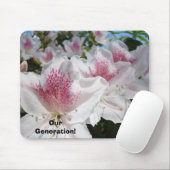 Unsere Generation! Mousepad Rosa Blume (Mit Mouse)