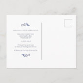 UNSERE GESCHICHTE Save the Date Postkarte (Rückseite)