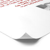 UNSERE GESELLSCHAFT IN SCHWIERIGKEITEN POSTER (Ecke)