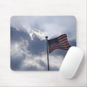 Unsere glänzende Flagge Mousepad (Mit Mouse)