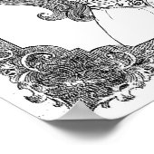 unsere goddess athena print poster (Ecke)