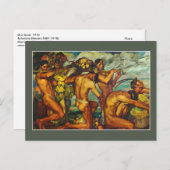 Unsere Götter von Saturnino Herran Mexikanische Ku Postkarte (Vorne/Hinten)