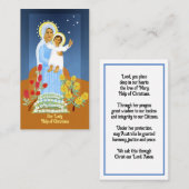 Unsere Gotteshilfe für Christen Visitenkarte (Vorne/Hinten)