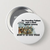 Unsere Gründerväter gegen Tyrannei Button (Vorne & Hinten)