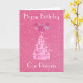 UNSERE GRUSS-KARTE PRINZESSIN-DAUGHTER KARTE (Gelbe Blume)