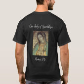 unsere Guadalupe beschützt mich T-Shirt (Rückseite)