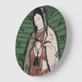 unsere Guadalupe Große Wanduhr (Winkel)