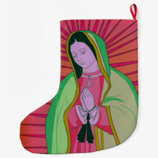 unsere Guadalupe Großer Weihnachtsstrumpf