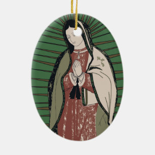 unsere Guadalupe Keramikornament
