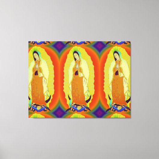 unsere Guadalupe Leinwanddruck (Vorderseite)