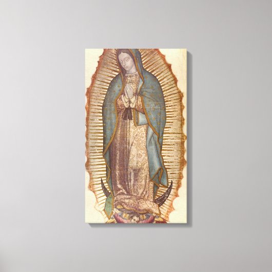 unsere Guadalupe Leinwanddruck (Vorderseite)