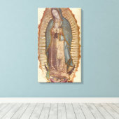 unsere Guadalupe Leinwanddruck (Insitu (Holzboden))