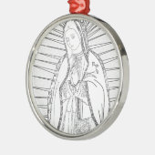unsere Guadalupe Ornament Aus Metall (Links)