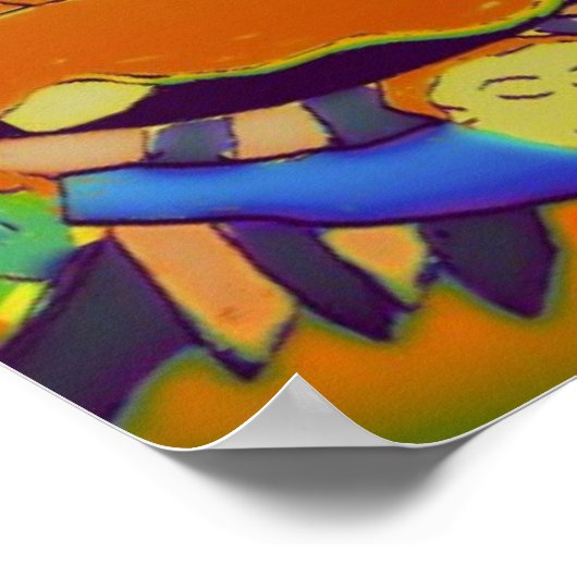 unsere Guadalupe Poster (Ecke)