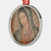 unsere Guadalupe Silbernes Ornament (Links)