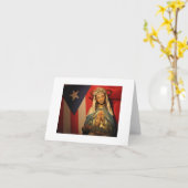 Unsere Hausfrau Karte (Gelbe Blume)