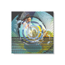 "Unsere Heimat" 24" x 24"