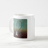 Unsere Herzen Kaffeetasse (Vorderseite Links)