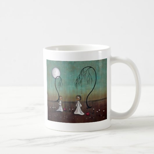 Unsere Herzen Kaffeetasse (Rechts)