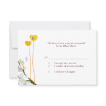 Unsere Herzen zusammen White Wedding RSVP