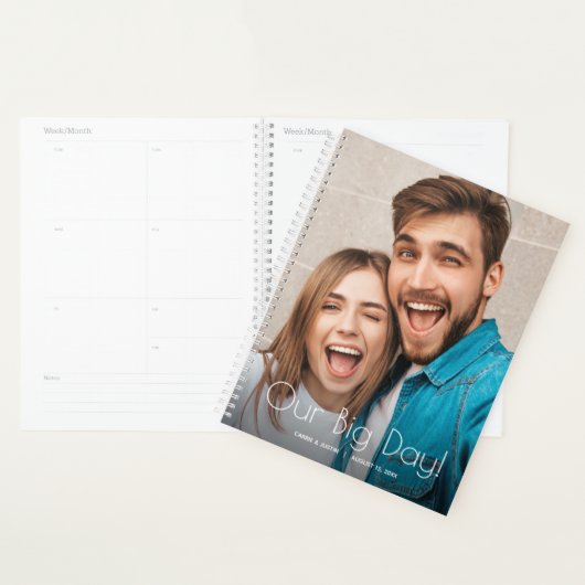 Unsere Hochzeit des großen Fotos Planer (Anzeige)