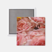 Unsere Hochzeit (Einladung) - Magnet (Vorderseite/Rückseite)