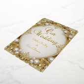 Unsere Hochzeit Folieneinladung (Gedreht)