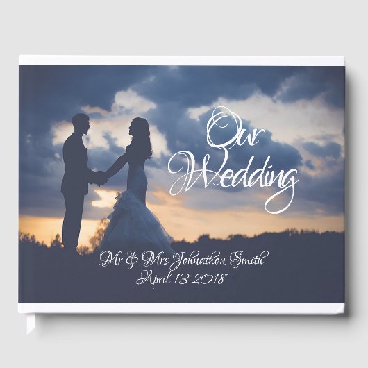Unsere Hochzeit Gästebuch (Vorderseite)