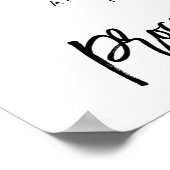 Unsere Hochzeit hat ein offenes, weißes Plakat mit (Ecke)