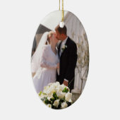 Unsere Hochzeit Keramik Ornament (Rechts)